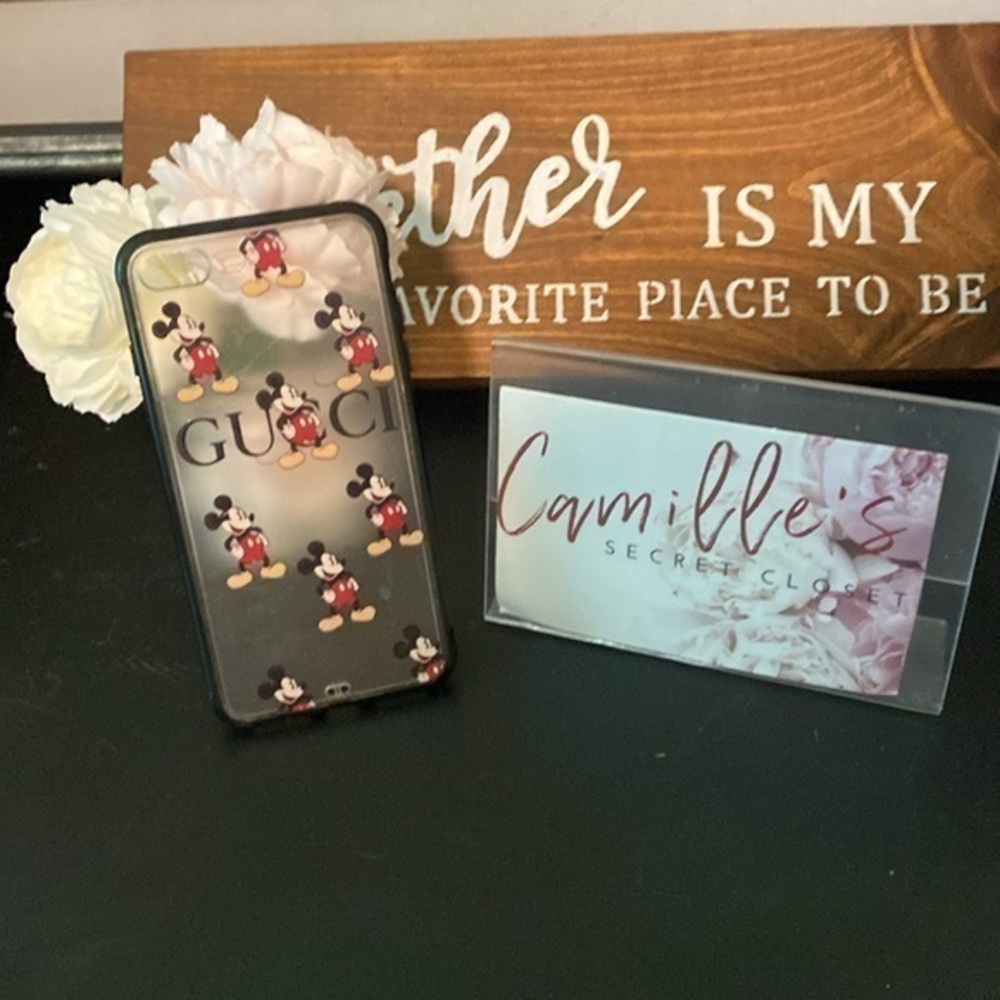 Gucci IPhone 8+ Phone Case Micky Mouse